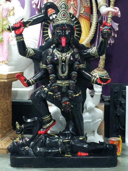 Kali Mata Marble Murti