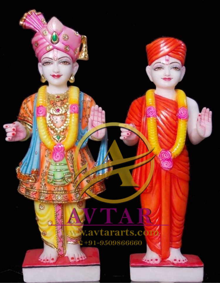 Marble-Swaminarayan-Statue-Murti-Idol